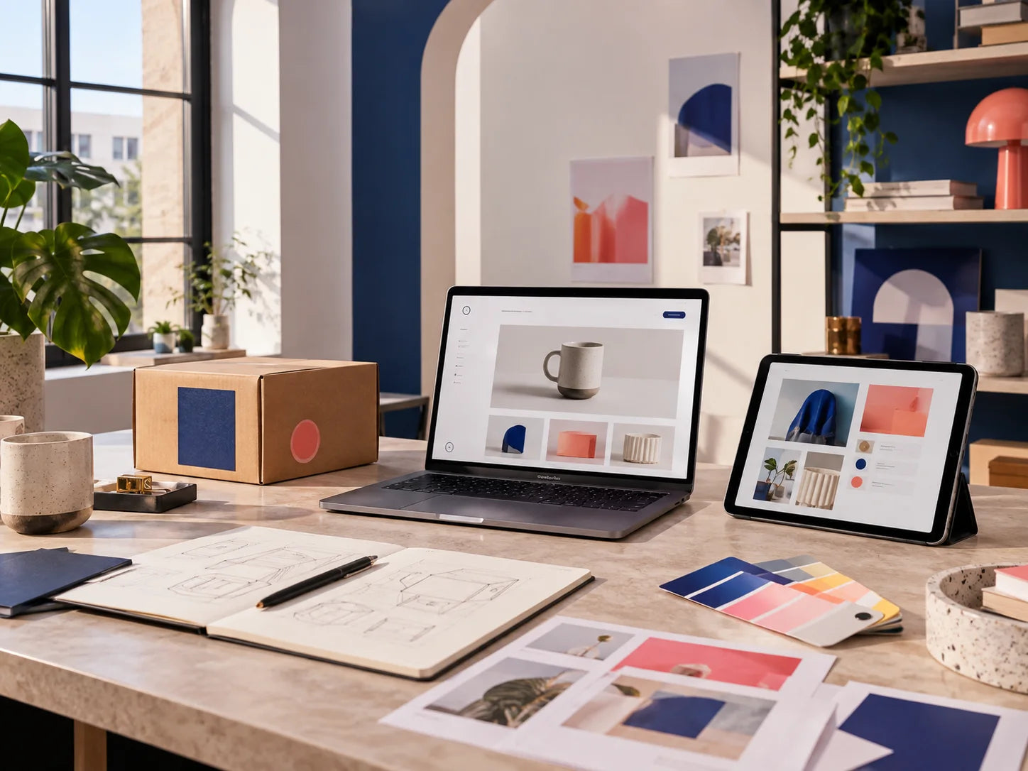 Studio e-commerce Tranzistor avec prototypes de boutiques et d’applications Shopify